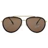Burberry В. Солнцезащитные очки пилот в полоску Modern 3125 Мужские очки B3125-1017/73-59