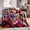 1Pc Halloween Character Parade Blanket Soft And Comfortable Casual Warm Camping Travel Christmas Halloween Xmas Gift M92437