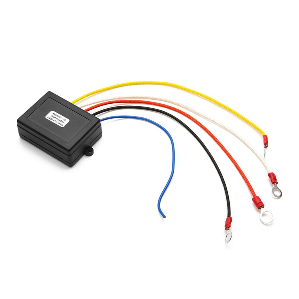 Беспроводной электрический цифровой комплект дистанционного управления лебедкой для буксировки грузовика, внедорожника, 12 В, пульт управления, водонепроницаемый