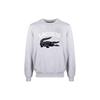 LACOSTE Sweatshirts Men's Gray Crew Neck Moderate SH9689CCA