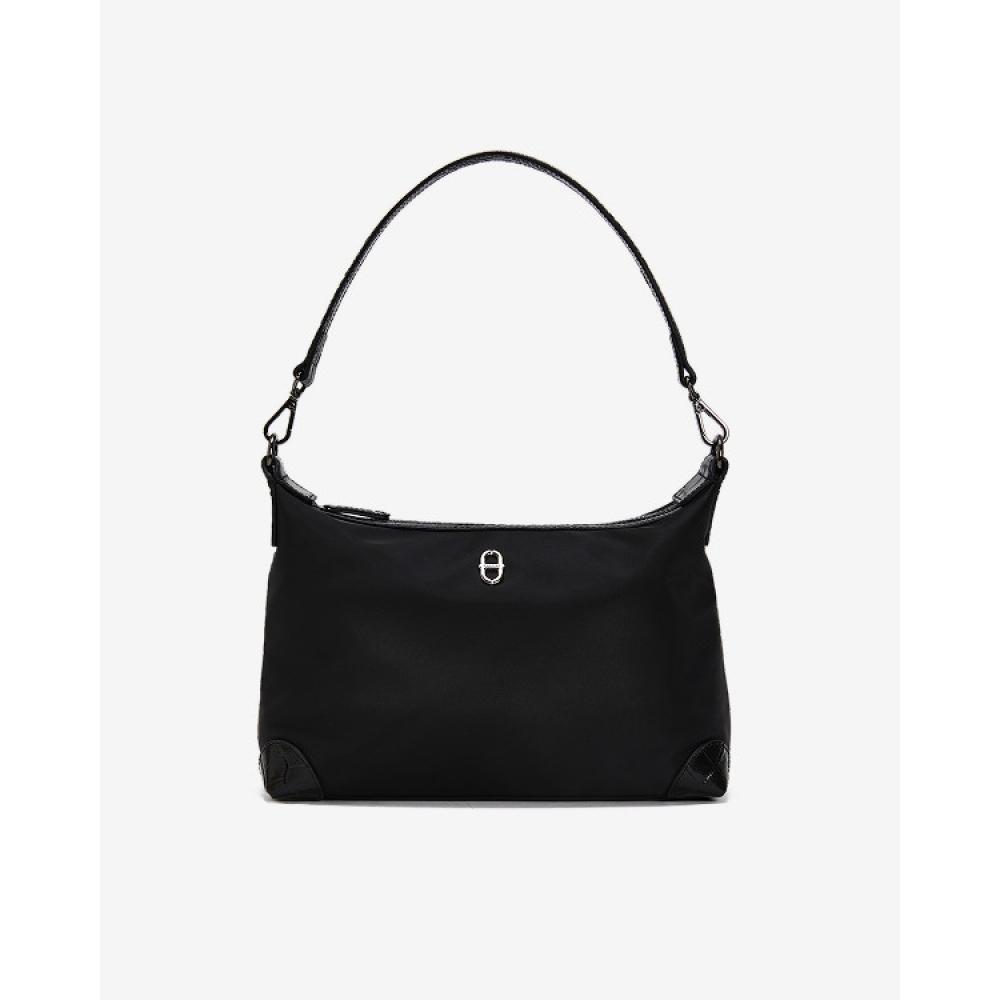 ESquire Collection ESquire Women S Nylon Chroni Shoulder Bag Black