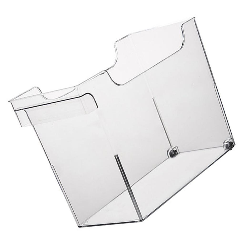 Clear Kitchen Organizer Bin Space Saving Multifunctional U Shaped Clear Containers Bin for Pot Lids