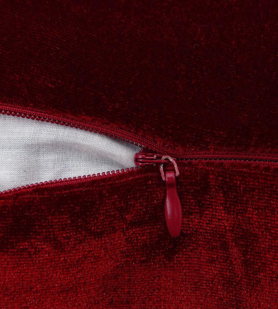 Главная D cor Throw Pillow Solid Maroon Декоративный бархатный чехол для подушки - Выберите