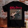 НОВАЯ Редкая Katy Perry 2024 Женская_S Мировая Signature Черная Все Размеры Футболка Унисекс