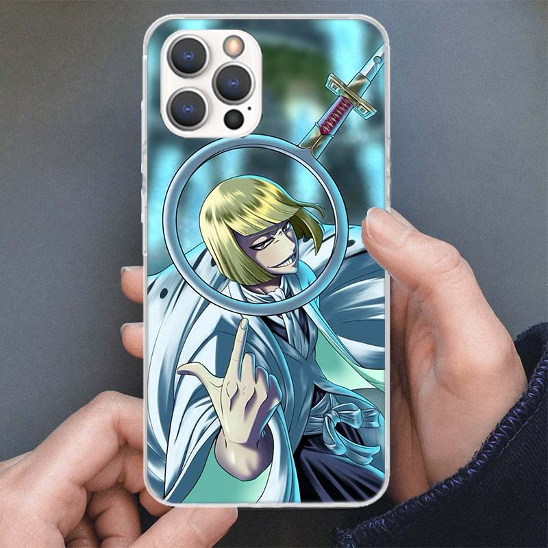 Чехол для телефона Bleach Синдзи Хирако для iPhone 17 16 15 14 13 12 11 Pro Max Mini Plus Air 7 SE 8 Мягкий силиконовый печатный корпус Funda 17