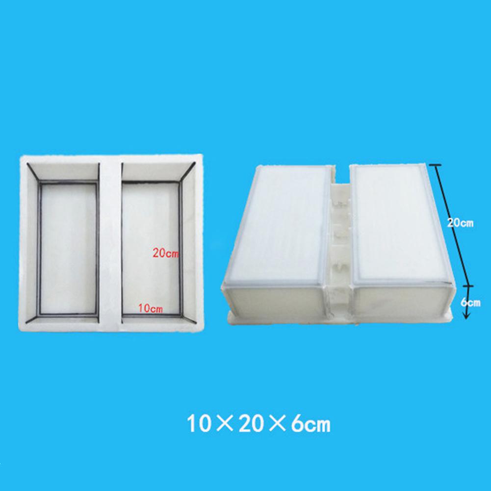 1-3PCS Garden Pavement Mold Courtyard Walkway Path Concrete DIY Paving Cement Road Mold Reusability DIY Home Path Brick Mould