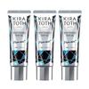 KIRATOTH Enzyme Charcoal Whitening Toothpaste, Bad Breath Care, Double Whitening Coat, Made In Japan (3 Bottles)