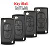 2/3 Buttons for Peugeot 207 307 308 407 607 807 For Citroen C2 C3 C4 C5 C6 Auto Remote Key Case Va2/Hu83 CE0523 CE0536