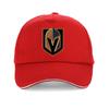 Vegas Fashion Casual Unisex Golden Knights Baseball Cap Fashion  Striped Metal Helmet Print Cool Unisex Hip Hop Hat