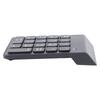 Wireless Number Pad BT5.0 Black 18 Keys Battery Powered Widely Compatible Numeric Keypad for Gaming Office Computer