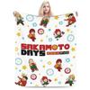 Нагумо Ёити Sakamotos Days Плед Уютный Мягкий Пледы для Дивана 50x60 Дюймов Разные Размеры Постельное Белье Пледы