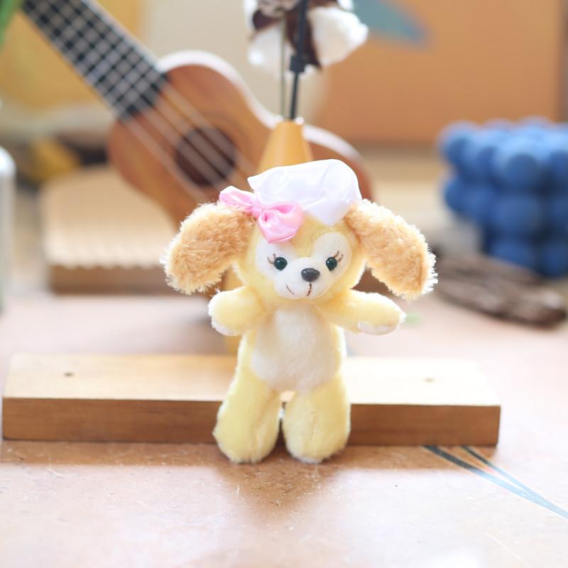 Cute Cute Keqian Chef Cake Puppy Puppy Pendant Plush Toy Doll Schoolbag Bag Hanging Decoration Keychain