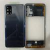 Phone Housing Middle Frame+Battery Back Cover Case Panel Lid Rear +Camera Lens Repair Parts for Samsung Galaxy M31S 5G M317F