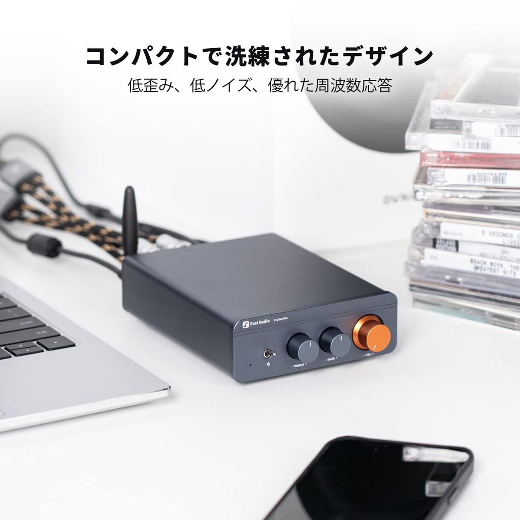 Fosi Audio BT20A Pro 300 Вт x2 TPA3255 Bluetooth усилитель мощности небольшой домашний аудио стерео 2-канальный усилитель приемник мини-класса D домашний интегрированный