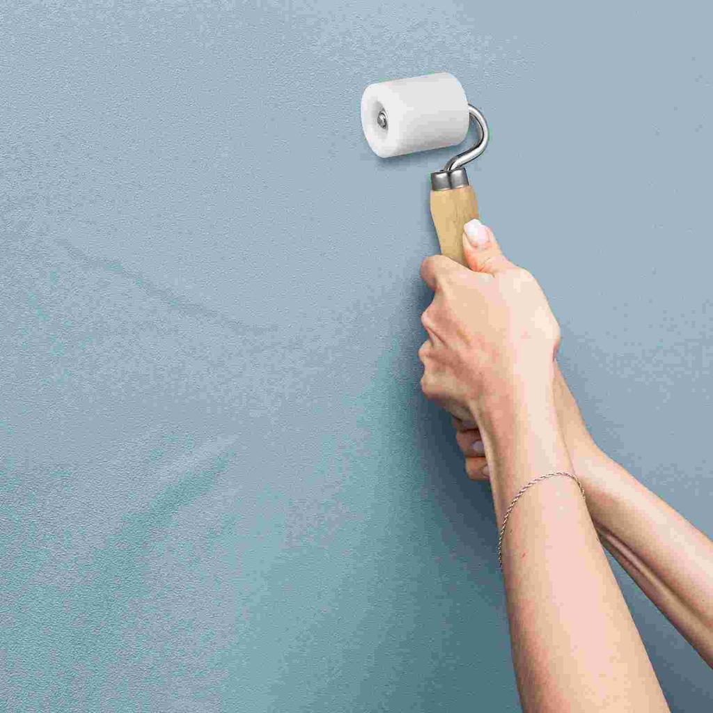 Валик для обоев Прижимное колесо Строительство обоев Плоский прижимной шов Колесо для прикатки швов С подшипником Тяжелая рука DIY инструменты