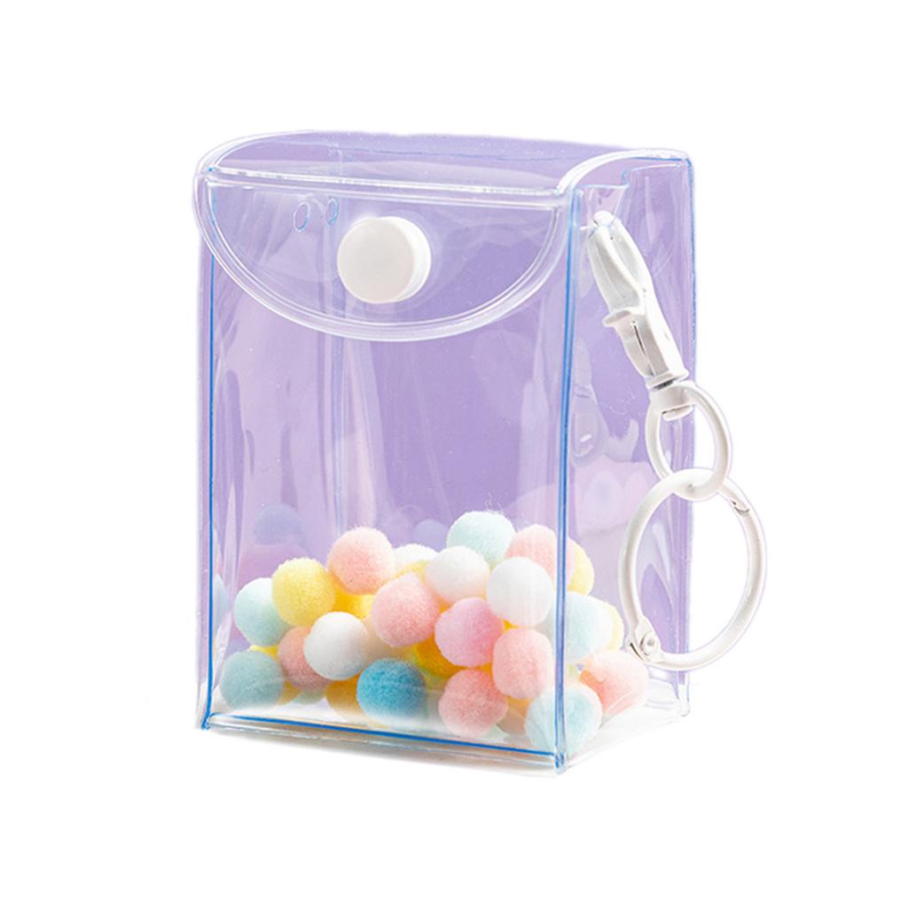 Мини прозрачный ПВХ брелок сумка кукольный витрина модный брелок из ПВХ материал подарок для любителей игрушек и модниц