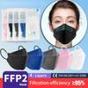 Форма рыбы FFP2 Красочная маска для лица Mascarillas Противотуманный респиратор от пыли Дышащие маски для взрослых