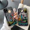 Художественный Чехол для Телефона 'Лесной Дом' для iPhone 17 16e 16 15 14 13 12 11 Mini Pro Air Max X XR 7 8 Plus Матовый Прозрачный Задний Чехол