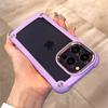 Роскошный прозрачный противоударный чехол для телефона iPhone 11 12 13 14 15 Pro Max Plus, прозрачный чехол-бампер