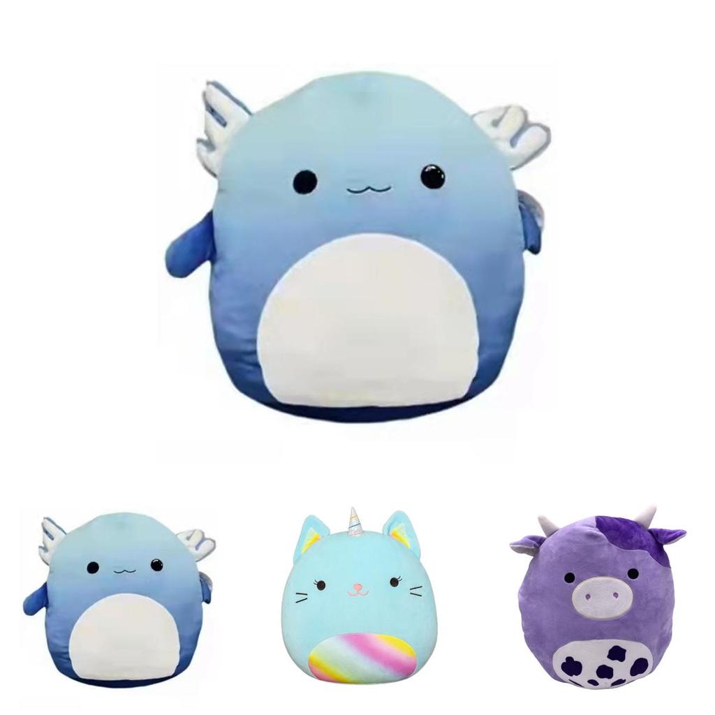 Cuddly Squishmallow Plush Axolotl Doll Kids Xmas Birthday Gift