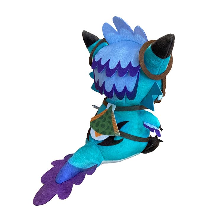 CAPCOM Monster Hunter Wilds Деформированная плюшевая игрушка, Секретная, Прибл.. В200 х Ш120 х Г200мм, Из полиэстера и АБС-пластика