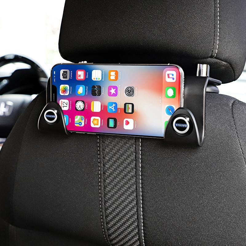 2Pcs Car Seat Headrest Hook Hanger Storage Organizer For Volvo XC90 V90 V60 XC60 V40 EC40 EX40 S80 S60 S90 C40 XC40 V70 XC70 C30