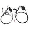 Bike Disc Brake Set Sensitive Front Rear Power Cut Off Hydraulic Brake Kit for Electric Scooter
