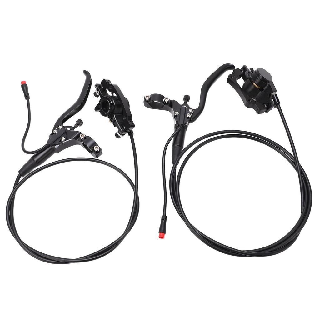 Bike Disc Brake Set Sensitive Front Rear Power Cut Off Hydraulic Brake Kit for Electric Scooter