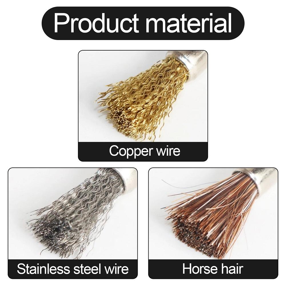 Абсолютно новый электрический шлифовальный инструмент со стальной проволокой и щеткой