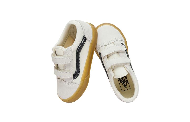 Vans Old Skool Versatile Rebound Low top Toddler Shoes Ecru Infant And Toddler VN000D3YKIG