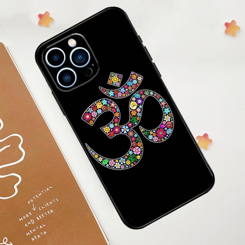 Буддизм Будда Ом Хамса Дзен Чехол для телефона Для iPhone 17 Pro Max 14 13 12 11 15 16 Pro Max mini 15 Plus 16e 17 Air Funda