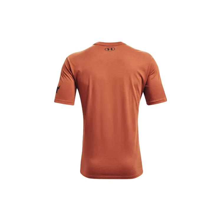 Under Armour T Shirt Men's Orange (Unisex) T-Shirts 1363557 843