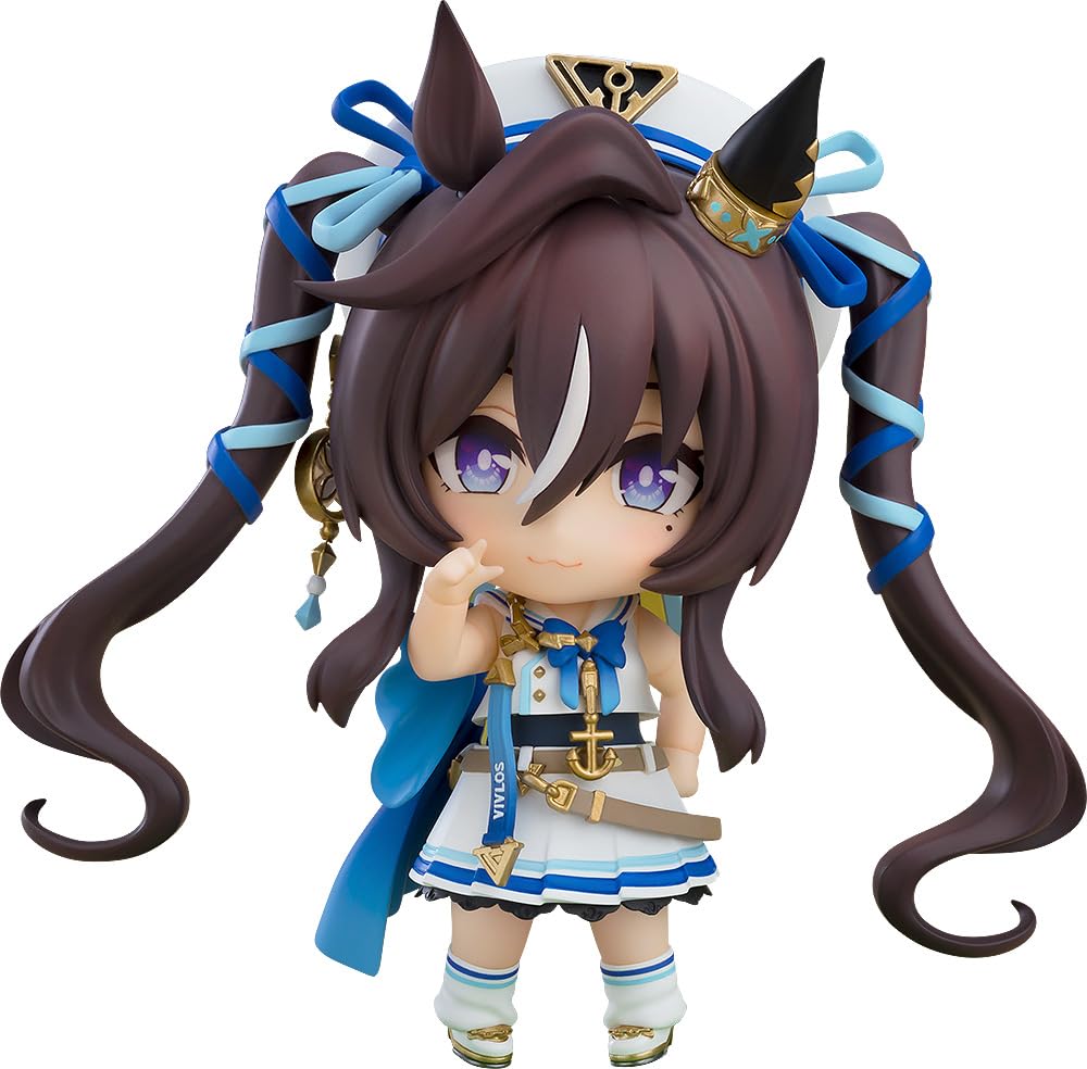 Good Smile Company Нендороид Uma Musume Pretty Derby Vivlos Пластиковая Раскрашенная Подвижная Фигурка Без Масштаба
