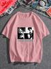 Stylish Retro 80s New Order Band Print Tshirt Unisex Casual Shortsleeved Shirt Top Cotton Tshirt For Spring And Summer