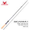 SIGAMA2 Perch Rod Ultralight Carbon Rods MF Action Spinning Casting Fishing Rods 2 section UL L power Travel Rod