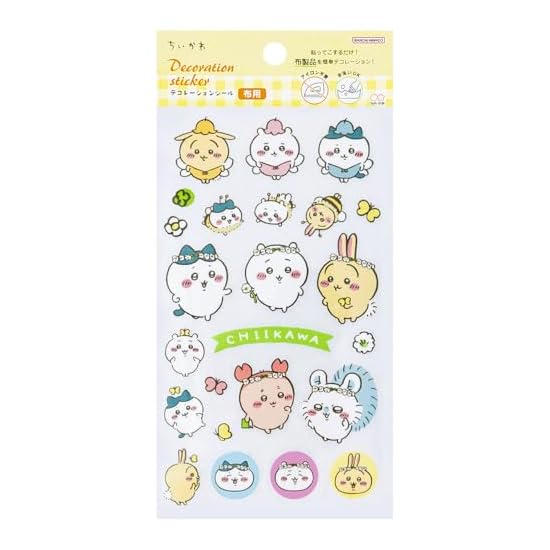 Sun-Star Stationery Chiikawa Goods Decoration Sticker Chiikawa Items for Toddlers 2731645A