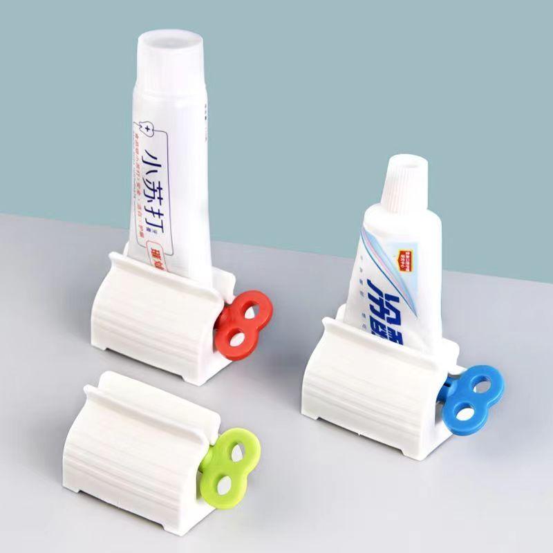 3/1pcs Toothpaste Squeezer Portable Manual Squeeze Tools Toothpaste Tube Facial Cleanser Dispenser Holder Bathroom Accessories