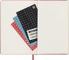 Moleskine 2026 Еженедельник Июль 18 Большой Размер x Алый DHF218WN3Y27 Дневник, Начало, Месяцы, (13см 21см), Твердый переплет, Красный,