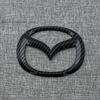 Для Mazda MX5 Miata NC ND Передняя решетка эмблема Задний значок на багажник Глянцевый черный ABS логотип Наклейка на кузов автомобиля Декаль Аксессуары rcfjz77