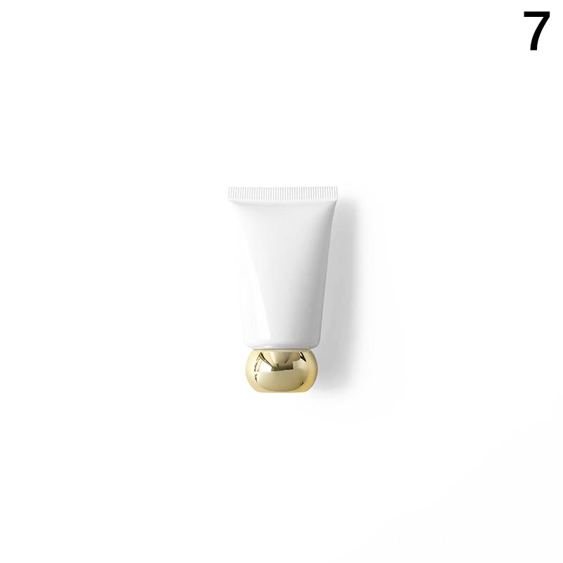 Белый 30 г косметический мягкий тюбик лосьон для рук крем шампунь жидкий контейнер тюбик пустой флакон портативный дорожный флакон для шампуня