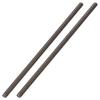 2PCS Right Hand Threads Long Threaded Screw 304 Stainless Steel Rods Bar Studs Hangers