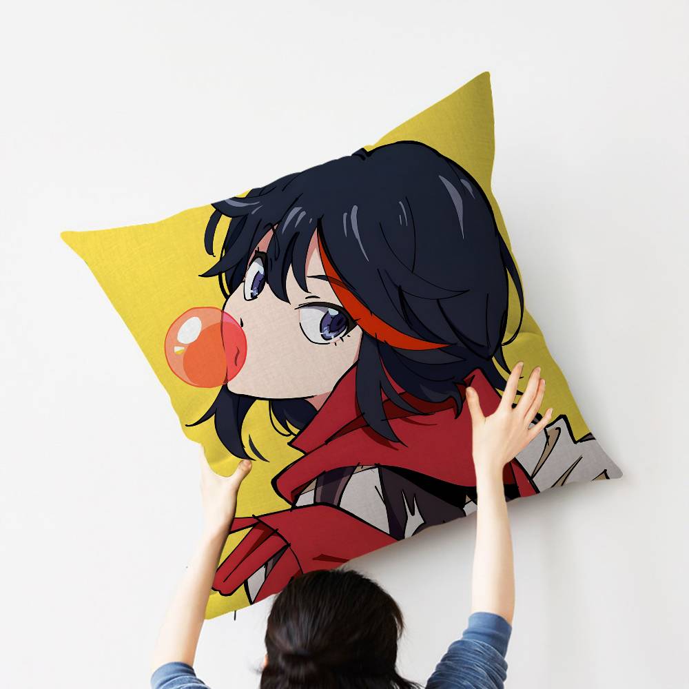 1 шт. крутая аниме K-KILL La KILL винтажная наволочка дюймы деревенский декор домашняя декоративная подушка для дивана