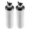 VEVOR Water Filters Replacement, Purification Elements, Ceramic Replacement Filters, Easy to Replace Water Filter, Gravity Water Filter System