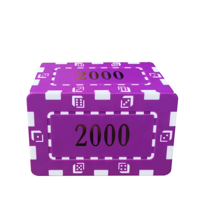 10 шт./лот глиняные фишки для покера Лас-Вегаса, набор 14 г, фишки для казино, карты для покера, развлечения, долларовые монеты, карточная игра, Лас-Вегас