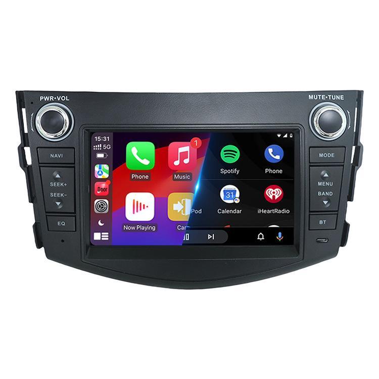 Toyota RAV4 Android-навигация и камера заднего вида с поддержкой HD CarPlay.