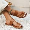 Summer Women Flats Casual Sandals Plus Size Clip Toe Beach Slippers Flip Flops Femme Slip-On Gladiator Sandals Sandalias Mujer