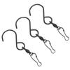 20pcs Wind Spinner S Hook Clips 360 Degree Rotation 304 Stainless Steel Dual Clip Wind Spinners