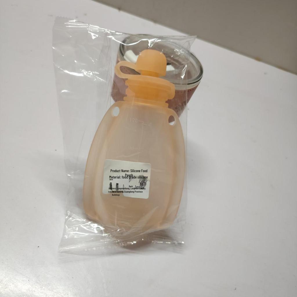 Portable Baby Food-Grade Silicone Milk Storage and Fresh-Keeping Bag