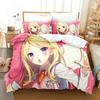 Новый Постельный Комплект Danganronpa V3 Набивной Постельный Комплект с Наволочкой Пододеяльник для Кровати Мягкий Постельное Белье для Дома размера Квин-сайз и Кинг-сайз