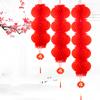10Pc Tradition Fold Spring Festival Hanging Decorations Chinese Lanterns Flipping Flowers Honeycomb Pendant Waterproof